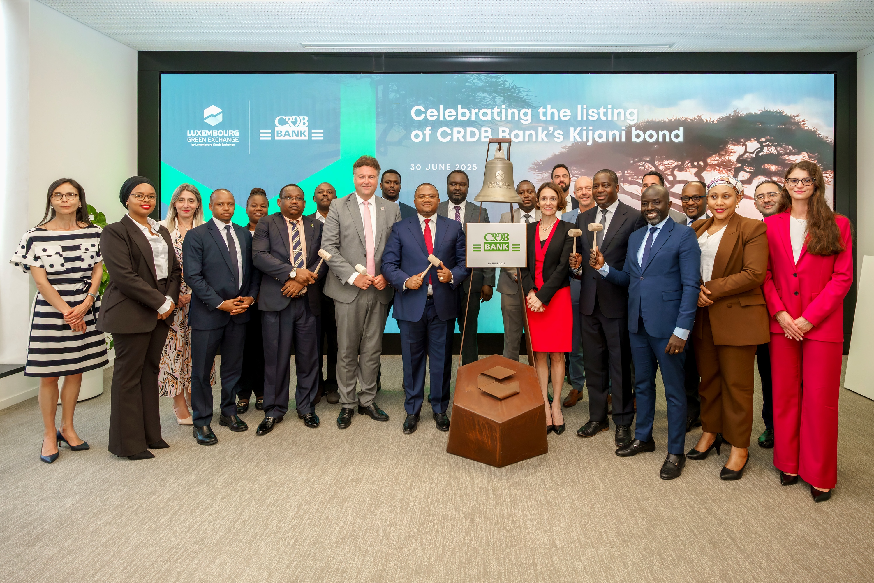CRDB Bank lists historic Kijani Bond on LuxSE